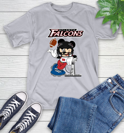 NFL Atlanta Falcons Mickey Mouse Disney Super Bowl Football T Shirt T-Shirt 6