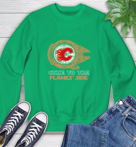 NHL Come To The Calgary Flames Wars Hockey Sports Sweatshirt 7