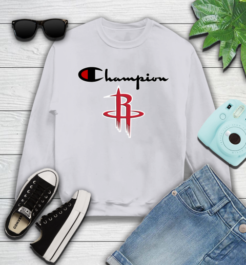 NBA Basketball Houston Rockets Champion Shirt Youth Sweatshirt 2