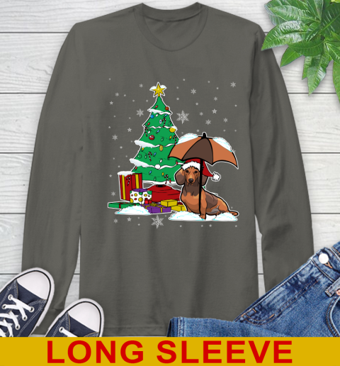 Dachshund Christmas Dog Lovers Shirts 64