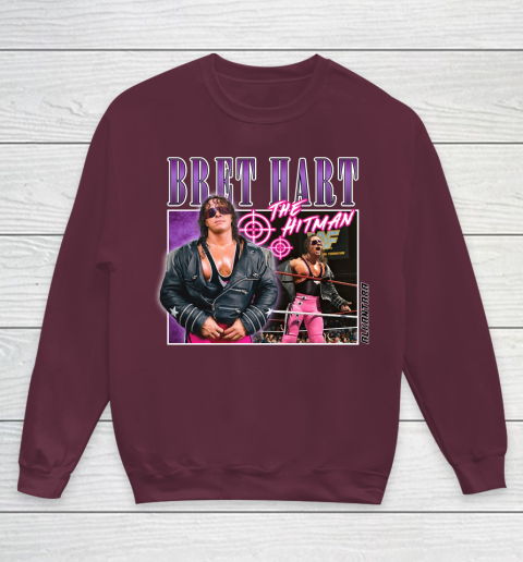 Bret Hart The Hitman Youth Sweatshirt 4