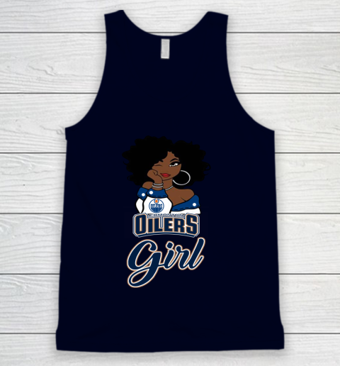 Edmonton Oilers Girl NHL Tank Top 3