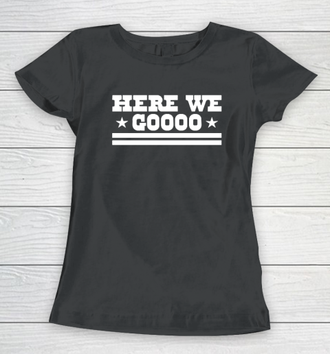 Dallas Cowboys Here We Go Women's T-Shirt