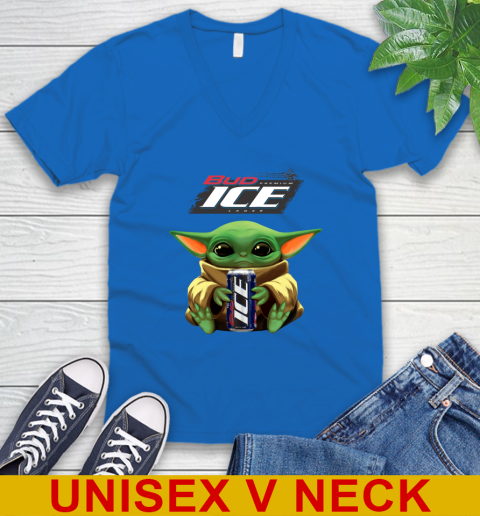 Star Wars Baby Yoda Hugs Bud Ice Beer Shirt 54