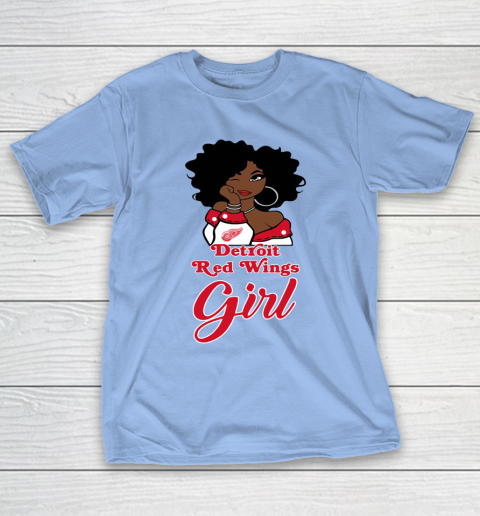 Detroit Red Wings Girl NHL T-Shirt 11