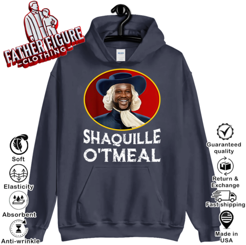 jizo shaquille oatmeal shaquille oamp 39 neal hoodie 23 front navy