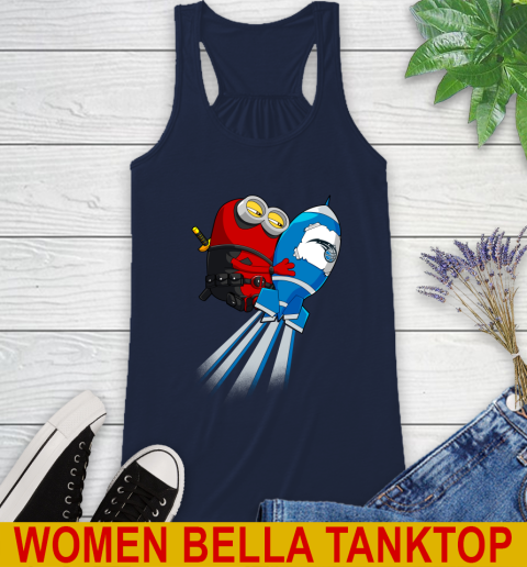 NBA Basketball Orlando Magic Deadpool Minion Marvel Shirt Racerback Tank 9