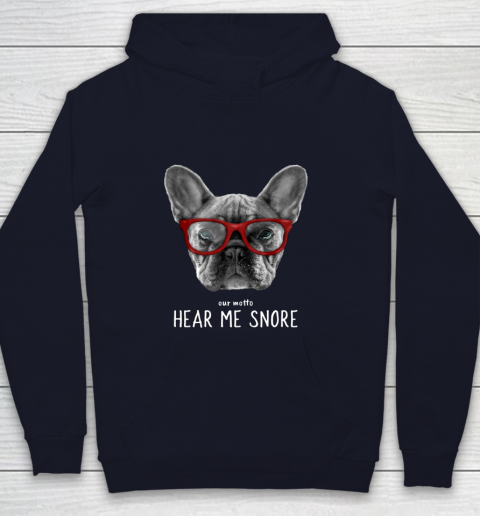 Cute Funny French Bulldog Motto Dog Gifts Youth Hoodie 2