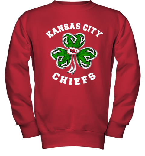 Kansas City Chiefs - St. Patrick's Day NFL Long Sleeve T-Shirt