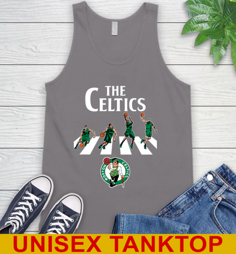 NBA Basketball Boston Celtics The Beatles Rock Band Shirt Tank Top 6