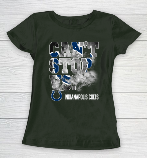 NFL Indianapolis Colts Can't Stop Vs Women's T-Shirt 4