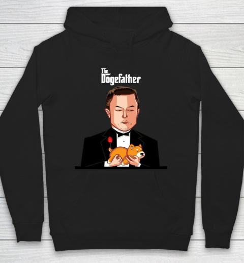 Dogecoin The DogeFather Funny Hoodie