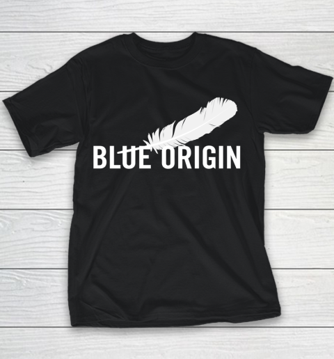 Blue Origin  All White Youth T-Shirt