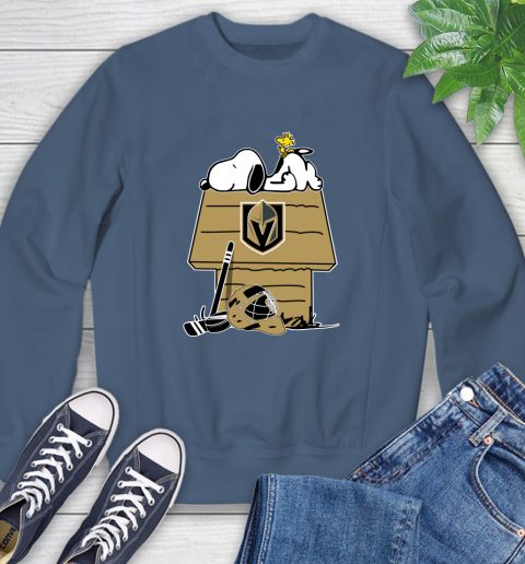 Vegas Golden Knights NHL Hockey Snoopy Woodstock The Peanuts Movie Sweatshirt 7
