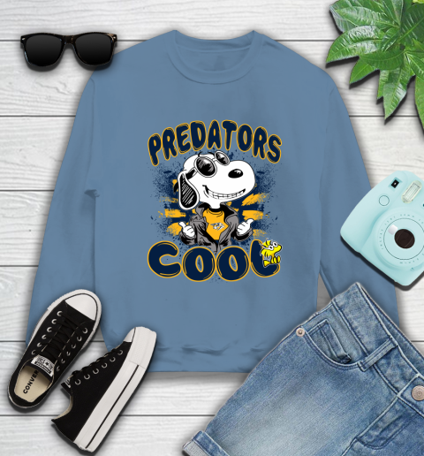 NHL Hockey Nashville Predators Cool Snoopy Shirt Sweatshirt 9