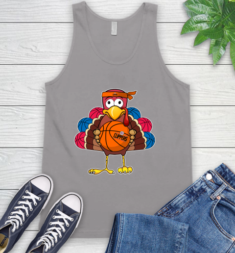 LA Clippers Turkey thanksgiving day Tank Top - Image 5