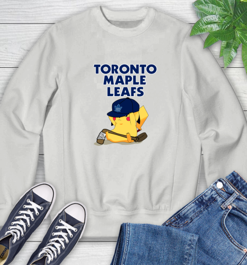 NHL Pikachu Hockey Sports Toronto Maple Leafs Sweatshirt 5