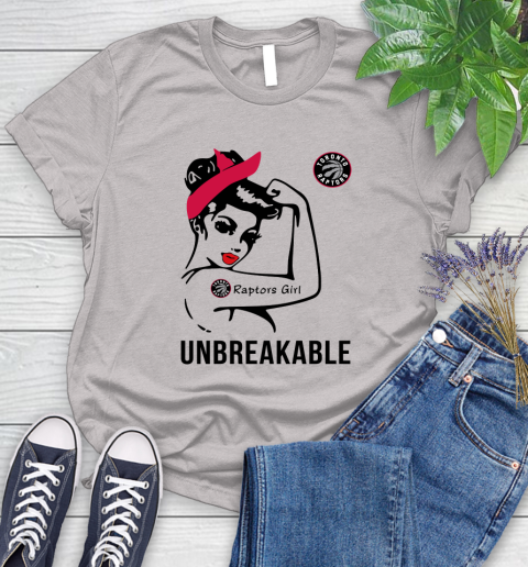 NBA Toronto Raptors Girl Unbreakable Basketball Sports Women's T-Shirt 10