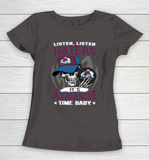 Listen Haters It is BLACKHAWKS Time Baby NHL Women's T-Shirt 7