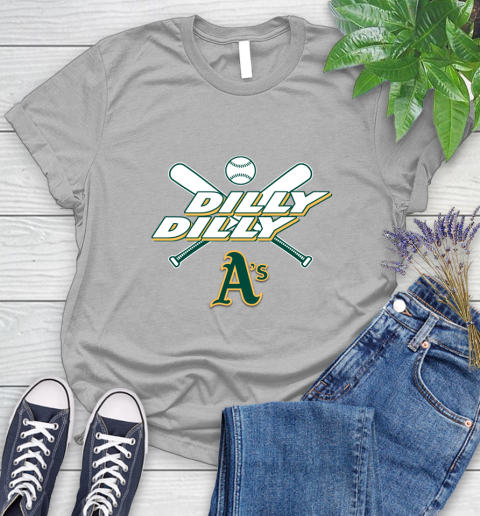 MLB Oakland Athletics Dilly Dilly Baseball Sports Women's T-Shirt 5