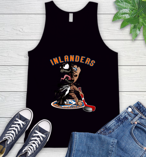 NHL New York Islanders Hockey Venom Groot Guardians Of The Galaxy Tank Top 2