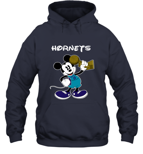 Mickey Charlotte Hornets Hoodie