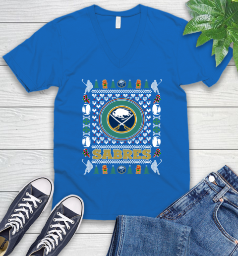 Buffalo Sabres Merry Christmas NHL Hockey Loyal Fan Ugly Shirt 52