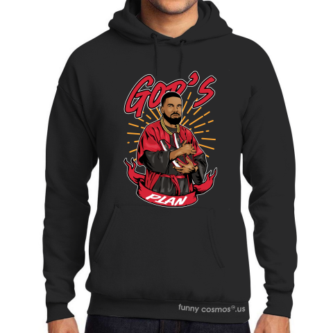 Air Jordan 1 CNY Matching Sneaker Shirt Drake God's Plan Red And Black Sneaker Black Shirt