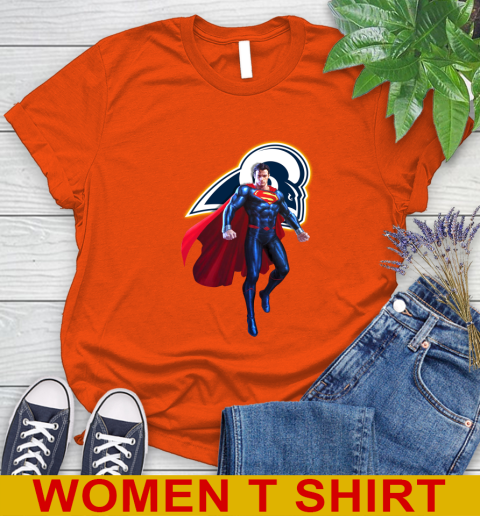 NFL Superman DC Sports Football Los Angeles Rams Women's T-Shirt 4