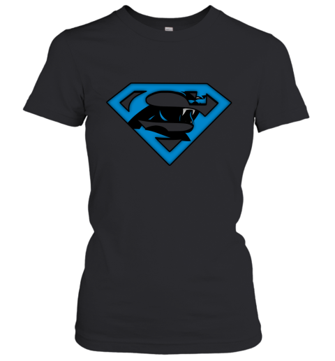 We Are Undefeatable The Carolina Panthers x Superman NFL Women's T-Shirt