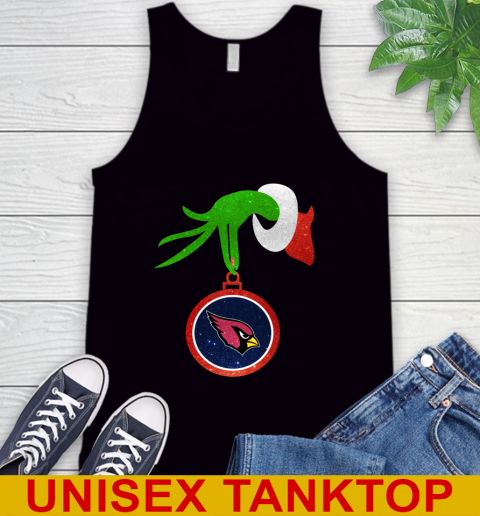 Arizona Cardinals Grinch Merry Christmas NFL Football Tank Top 2