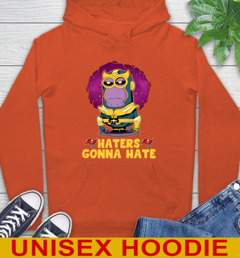 NFL Football Tampa Bay Buccaneers Haters Gonna Hate Thanos Minion Marvel Shirt Hoodie 5