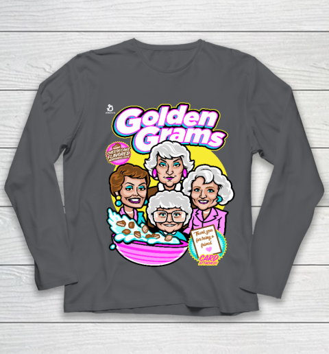 Golden Girls Tshirt Golden Grams Cereal Youth Long Sleeve 6