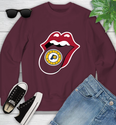 Indiana Pacers NBA Basketball Lips I Root For My Team Adoring Fan 119