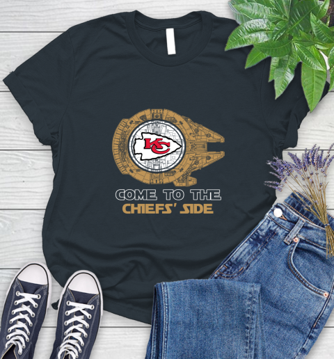NFL Come To The Kansas City Chiefs Wars Football Sports Women's T-Shirt 8