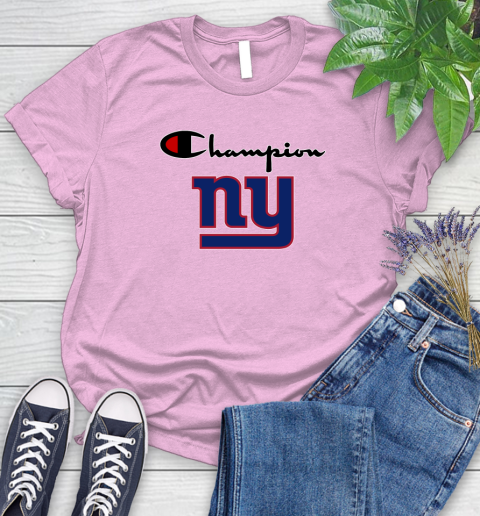NFL Football New York Giants Champion Shirt Women's T-Shirt 8