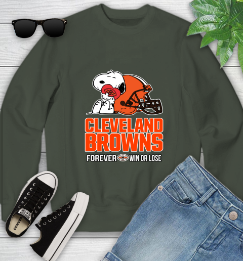 NFL The Peanuts Movie Snoopy Forever Win Or Lose Football Cleveland Browns 124