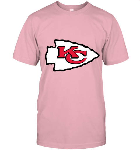 Kansas City Chiefs Line Gray Victory Arch Unisex Jersey Tee