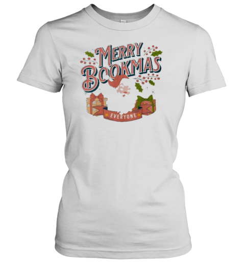 Merry Bookmas Christmas Women's T-Shirt