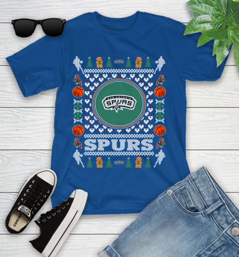 San Antonio Spurs Merry Christmas NBA Basketball Loyal Fan Ugly Shirt 111