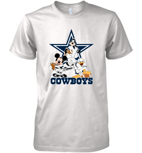 Mickey Donald Goofy The Three Dallas Cowboys Football Youth