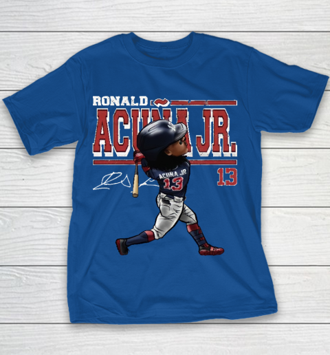 Ronald Acuna Jr Cartoon Youth T-Shirt 6