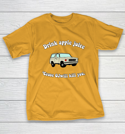 Drink Apple Juice Funny T-Shirt 2