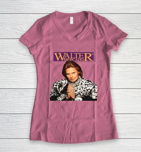 Walter Mercado Women's V-Neck T-Shirt 7
