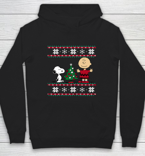Peanuts Snoopy and Charlie Christmas Hoodie
