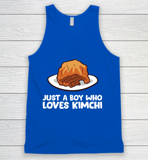 Just a Boy Who Loves Kimchis Funny Kimchi Tank Top 4
