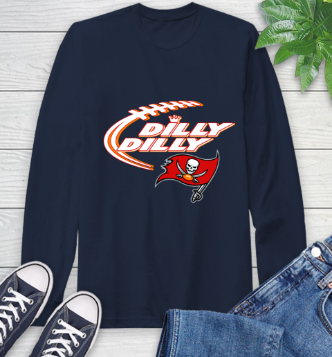 NFL Tampa Bay Buccaneers Dilly Dilly Football Sports Long Sleeve T-Shirt 4