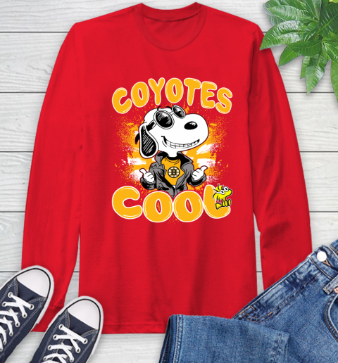 NHL Hockey Boston Bruins Cool Snoopy Shirt Long Sleeve T-Shirt 12