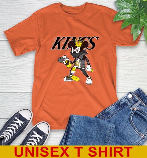 Los Angeles Kings NHL Hockey Mickey Peace Sign Sports T-Shirt 5