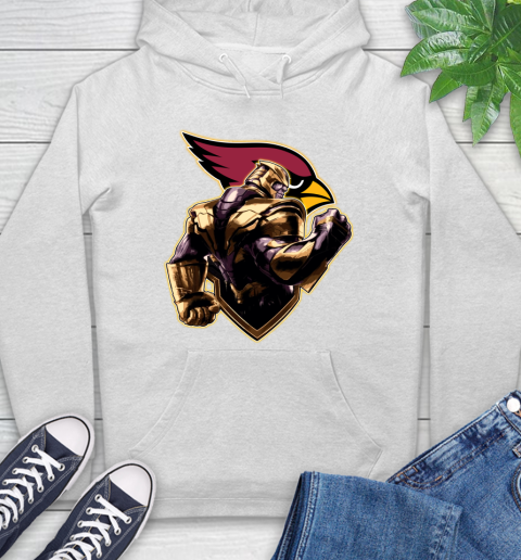 NFL Thanos Avengers Endgame Football Sports Arizona Cardinals Hoodie